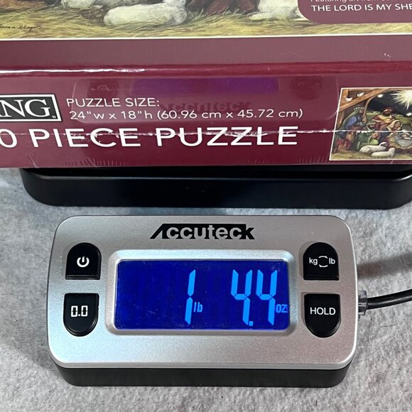 Lang 500 Piece Jigsaw Puzzle Nativity Scene The Lord Is My Sheperd Susan Winget - Picture 10 of 10